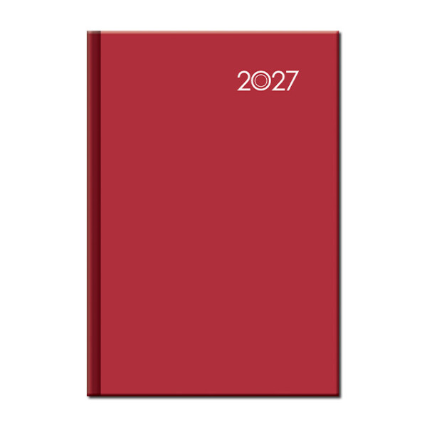 Wochenkalender A5 FALCON rot 2027