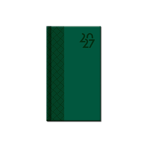 Mini-Kalender A6 VENEDIG grün 2027