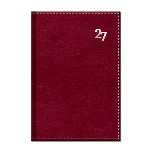 Tageskalender A5 NEAPOL weinrot 2027