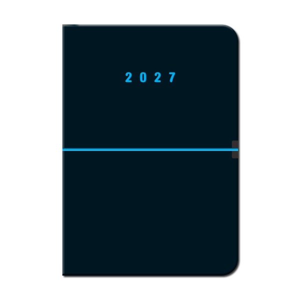 Wochenkalender A5 CAPRI Black 2027