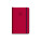 Mini-Kalender A6 FLORENCIA rot mit Gummiband 2027