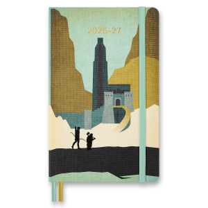 Moleskine Herr der Ringe 2026–27 18-Monats-Kalender – Hardcover, Größe L, wöchentlich - Reklamnepredmety