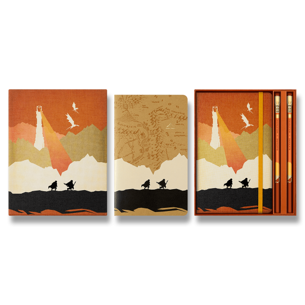 Moleskine Herr der Ringe Set – Größe L, Notizbuch, Schulheft, Bleistifte, Sammleredition