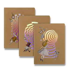 Zošity Moleskine Alice in Wonderland - XL, linkované - Reklamnepredmety