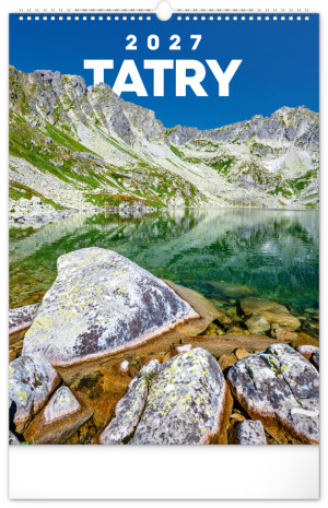 NOTIQUE Wandkalender Tatra 2027, 33 x 46 cm - Reklamnepredmety