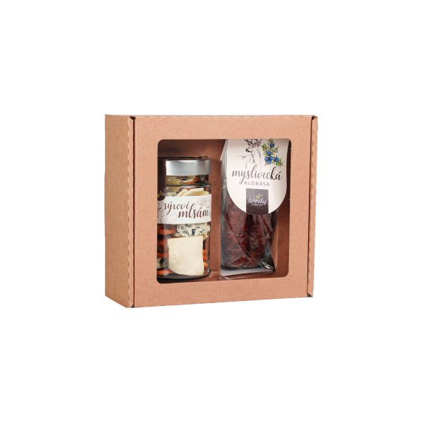 Geschenkset – Käsespezialität und Jägerwurst