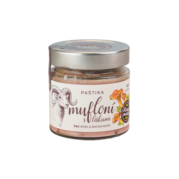 Mufflonpastete mit Hühnerfleisch 150 g