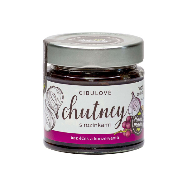 Zwiebelchutney mit Rosinen 180 g