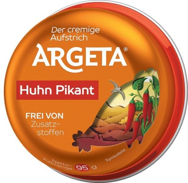 ARGETA Würziger Hähnchenaufstrich 95 g