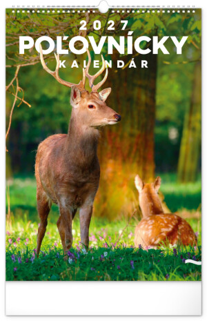 NOTIQUE Wandkalender Jagd 2027, 33 x 46 cm - Reklamnepredmety