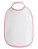 X952 Baby Bib - X952_White_Babypink - variant Ls 1000191554