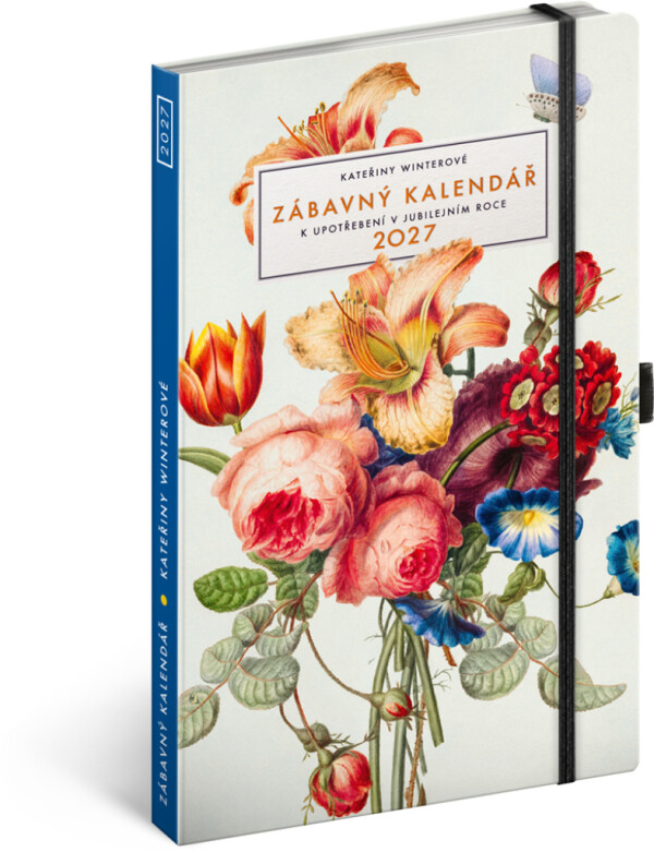 NOTIQUE Lustiger Kalender von Kateřina Winterová CZ 2027, 13 x 21 cm