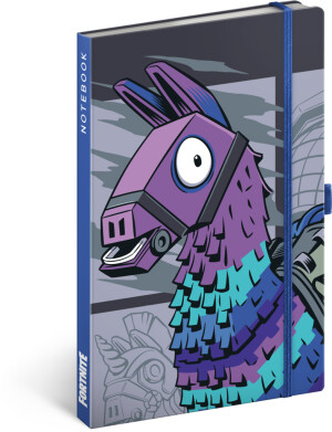 NOTIQUE Notizen Fortnite – Lama, liniert, 13 x 21 cm - Reklamnepredmety