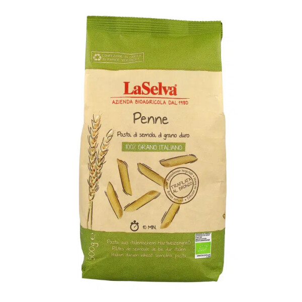 Italienische Grießnudeln Penne 500 g