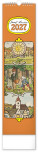 NOTIQUE Wandkalender Josef Lada CZ/SK 2027, 12 x 48 cm