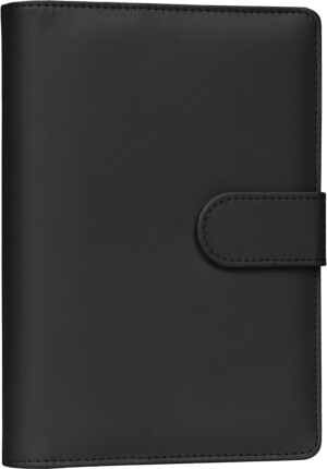 NOTIQUE Refill – Wochenplaner mit Ringbindung 2027, schwarz, 12,5 x 19 cm - Reklamnepredmety