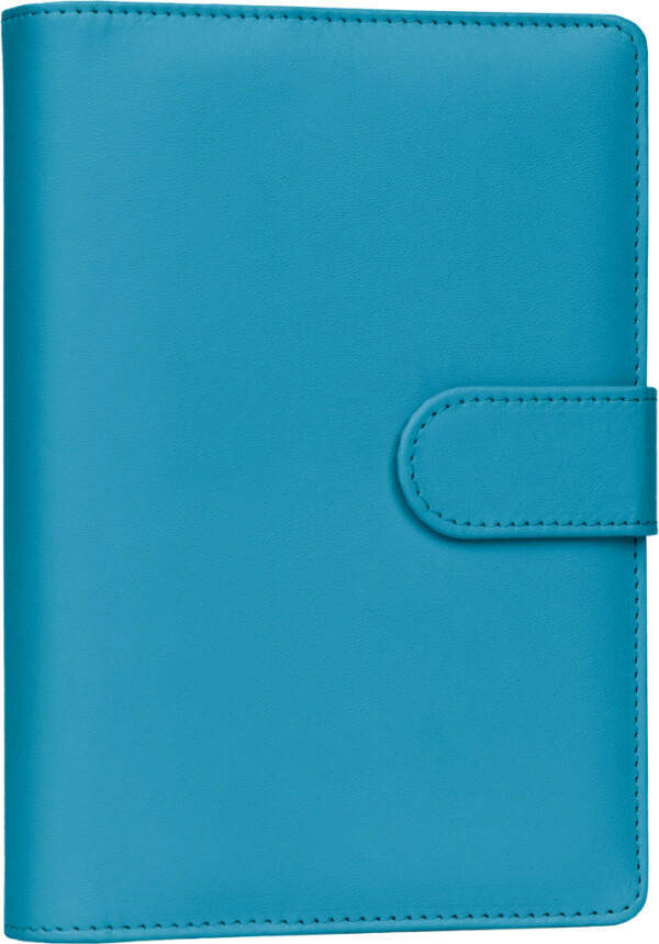 NOTIQUE Refill – Wochenplaner mit Ringbindung 2027, türkis, 12,5 x 19 cm