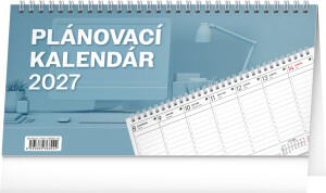NOTIQUE Tischkalenderplaner 2027, 25 x 12,5 cm - Reklamnepredmety