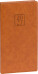NOTIQUE Taschenkalender Prestigio 2027, braun, 9 x 15,5 cm