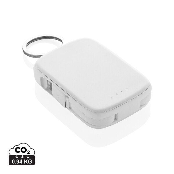 Nexo RCS Schlüsselanhänger mit 2000 mAh Powerbank und internen Kabeln