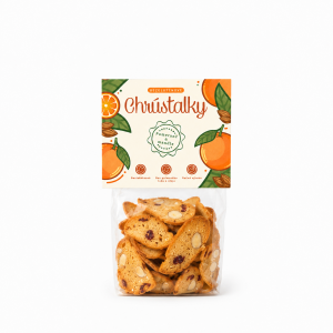 Chrústalky Glutenfreie Orangen und Mandeln, 50 g - Reklamnepredmety