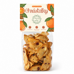 Chrústalky Glutenfreie Orangen und Mandeln, 70 g - Reklamnepredmety