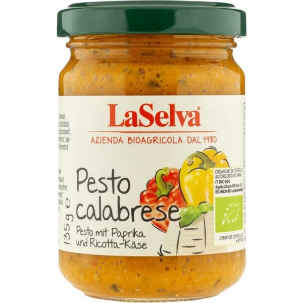 Calabrese Pesto mit Ricotta 135 g
