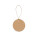 LABEL ROUND. Etikett aus 100 % Recyclingpapier (700 g/m²) in rundem Format