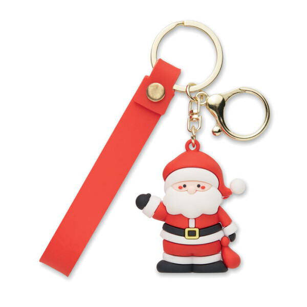 SANTACHARM Schlüsselanhänger, Weihnachtsmannform