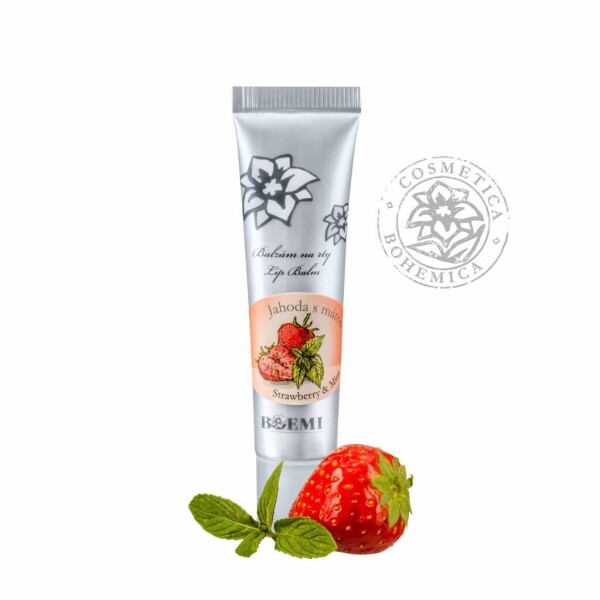 Lippenbalsam – Erdbeere und Minze