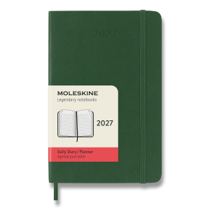 Moleskine Kalender 2027 – Softcover, Größe S, täglich, mehrfarbig - Reklamnepredmety