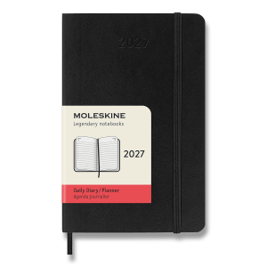 Moleskine Kalender 2027 – Softcover, Größe S, täglich, mehrfarbig - Reklamnepredmety