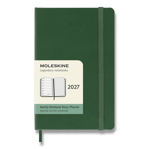 Moleskine-Kalender 2027 – Hardcover, Größe S, wöchentlich