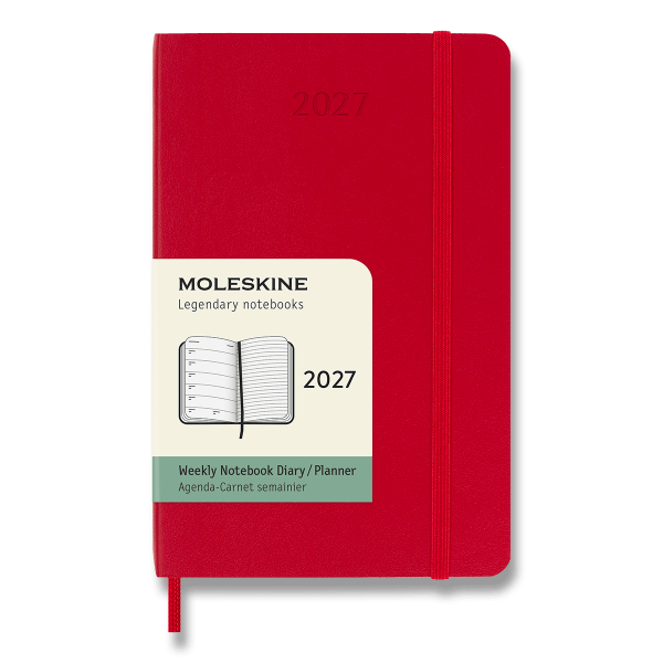 Moleskine Kalender 2027 – Taschenbuch, Größe S, wöchentlich
