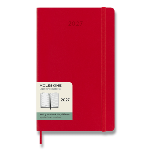 Moleskine Kalender 2027 – Softcover, Größe L, Wochenkalender, verschiedene Farben - Reklamnepredmety
