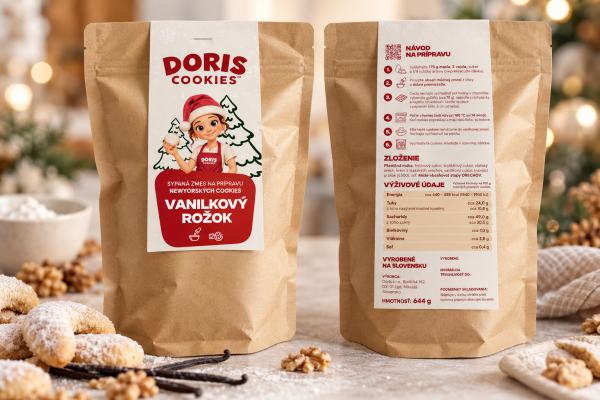 Backmischung für Weihnachtsplätzchen – Doypack