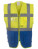 YK801 Multi-Functional Executive Waistcoat - YK801_Hi-Vis-Yellow_Royal-Blue - variant Ls 1000193527