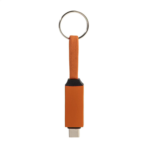 Keycab Schlüsselanhänger, 60-W-USB-C-Kabel