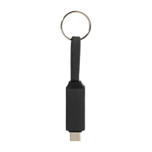 Keycab Schlüsselanhänger, 60-W-USB-C-Kabel - Reklamnepredmety