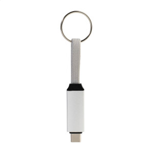 Keycab Schlüsselanhänger, 60-W-USB-C-Kabel - Reklamnepredmety