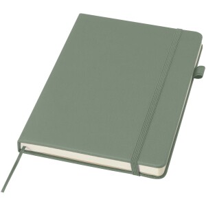 Liss A5 Notizbuch mit Hardcover aus recyceltem Kunststoff - Reklamnepredmety