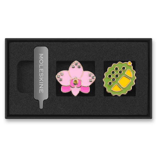 Moleskine Notizbuch-Ornament – ​​Singapur
