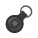 Key ring with AirTag holder Double B Saffiano Black