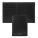 Folding card holder Grid Black