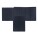 Money wallet with flap Grid Navy