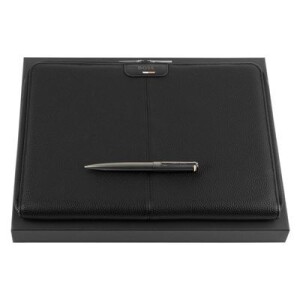 Set HUGO BOSS (ballpoint pen & conference folder A4) - Reklamnepredmety