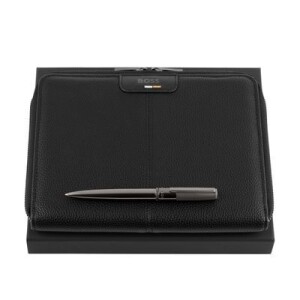 Set HUGO BOSS (ballpoint pen & conference folder A5) - Reklamnepredmety