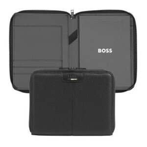 Conference folder A5 Emblematic Black - Reklamnepredmety