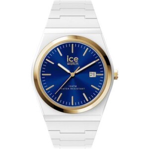 Date watch ICE POWER PW1 White - Imperial blue - Reklamnepredmety