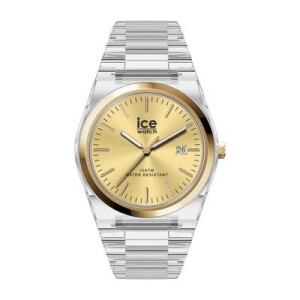 Date watch ICE POWER PW1 Transparent - Gold - Reklamnepredmety